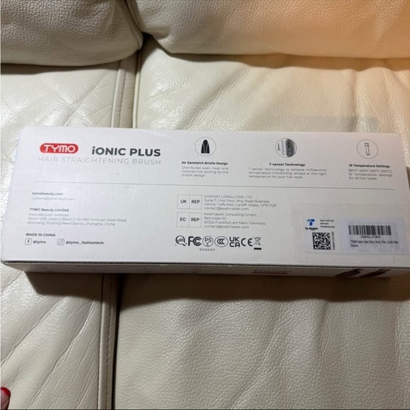 TYMO IONIC Plus Hair Straightening Brush - Picture 3 of 7